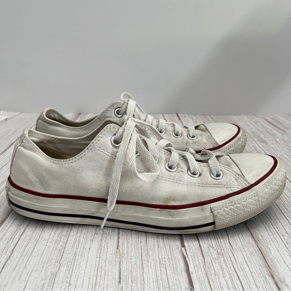 Converse Chuck Taylor All Star Low Top Shoes White Men Size 6.5 / Women's 8.5 - Picture 6 of 11